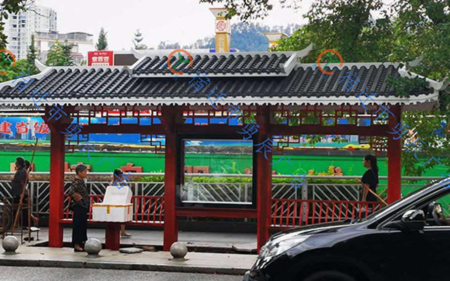 邵阳候车亭发货